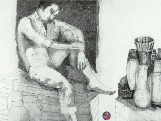 Venditore d'Anfore  (The Amphora Vendor ) - cm. 50x70 - Incisione (Etching)